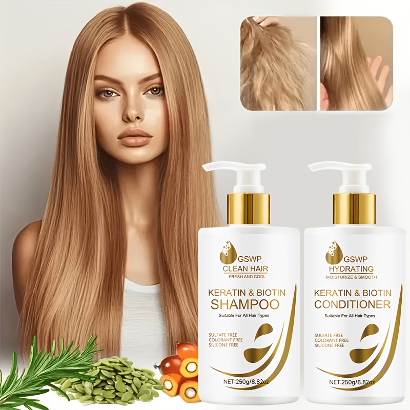 GSWP Keratin Biotin Shampoo &  - Keratin Treatment Set avis et prix