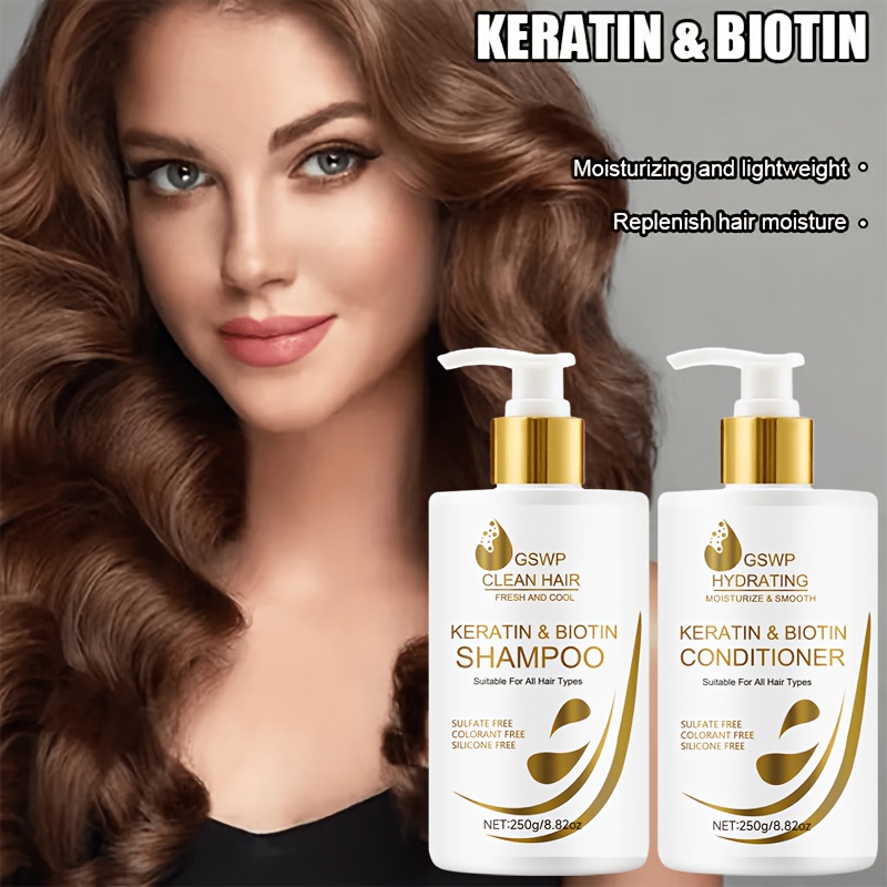 GSWP Keratin Biotin Shampoo &  - Keratin Treatment Set avis et prix