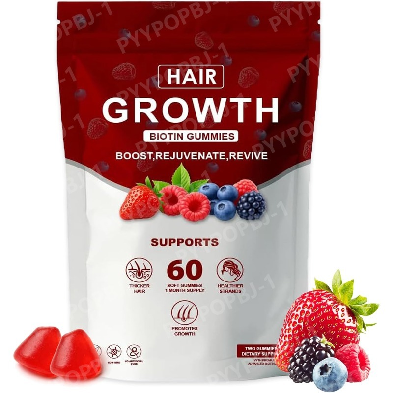 Women Hair Growth Vitamin Gumm - Hair Care Gummies avis et prix