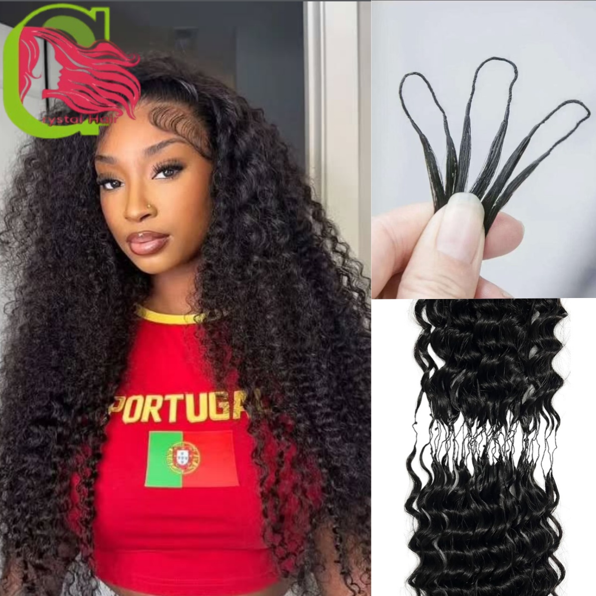 12A Small Spirals Curly Bundle - Hair Care Indian avis et prix