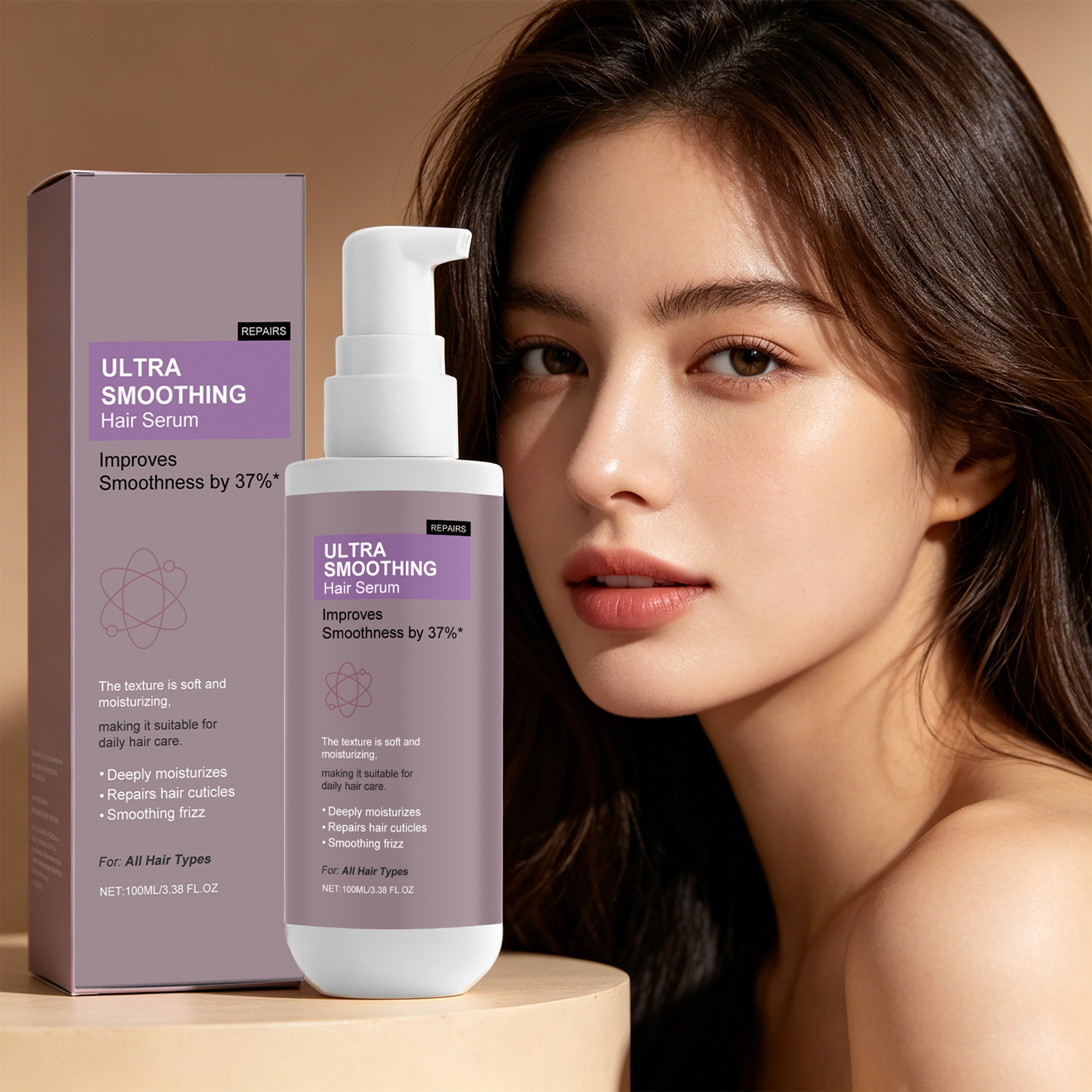 37% Smoothing Hair Serum for D - Hair Care For Dry And Frizzy Hair avis et prix