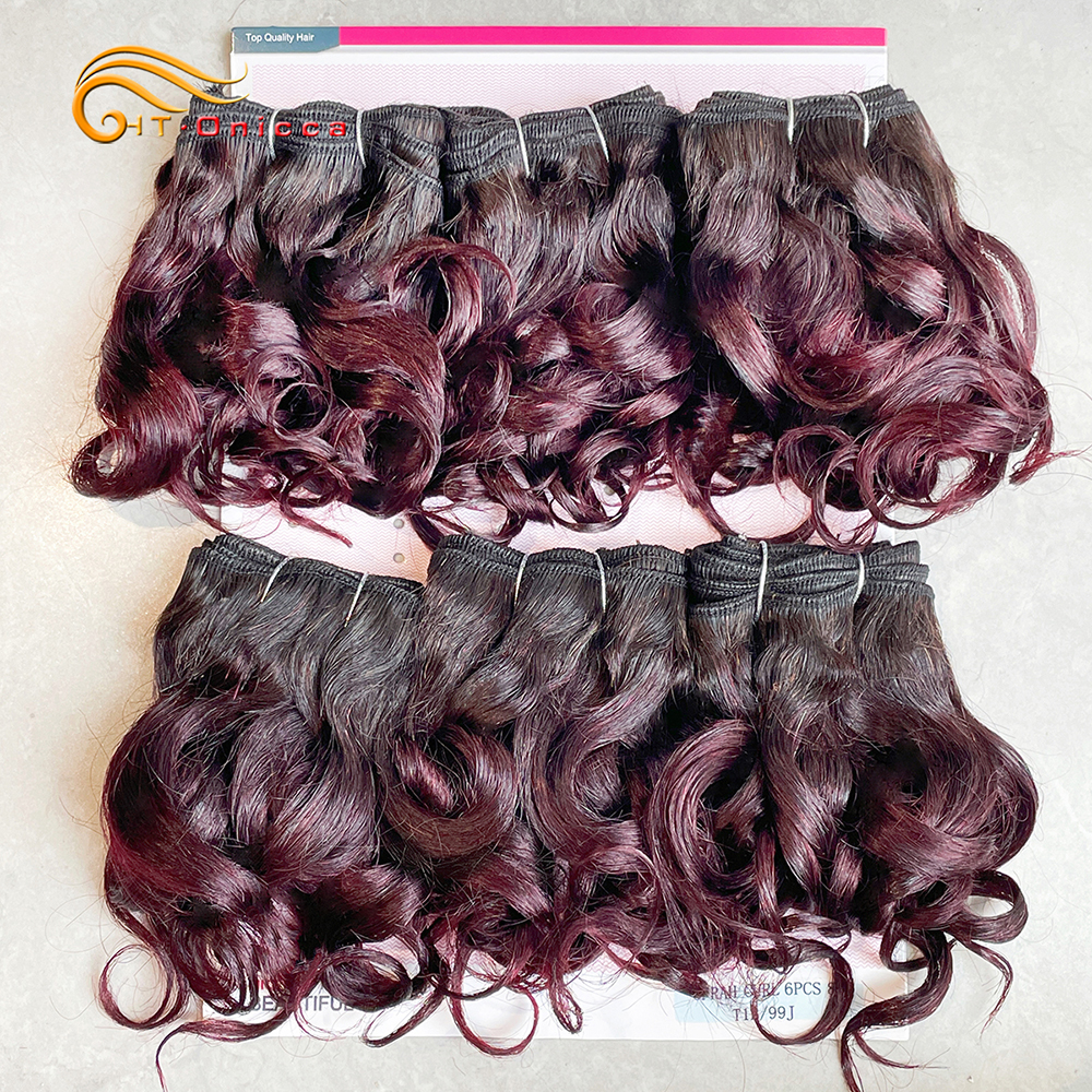 6Pcs Curly Bundles Indian Weav - Hair Care Indian avis et prix