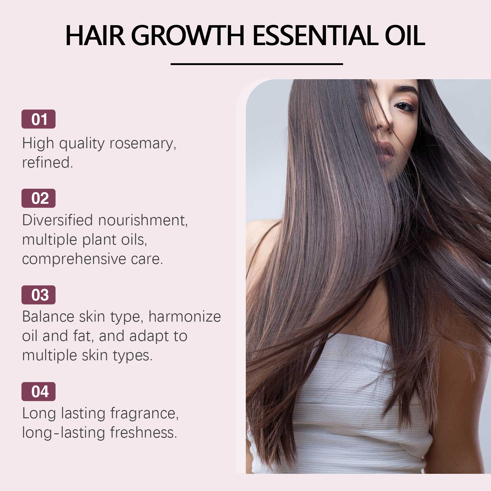 Hair Growth Oil Repair Split E - Hair Care For Dry And Frizzy Hair avis et prix