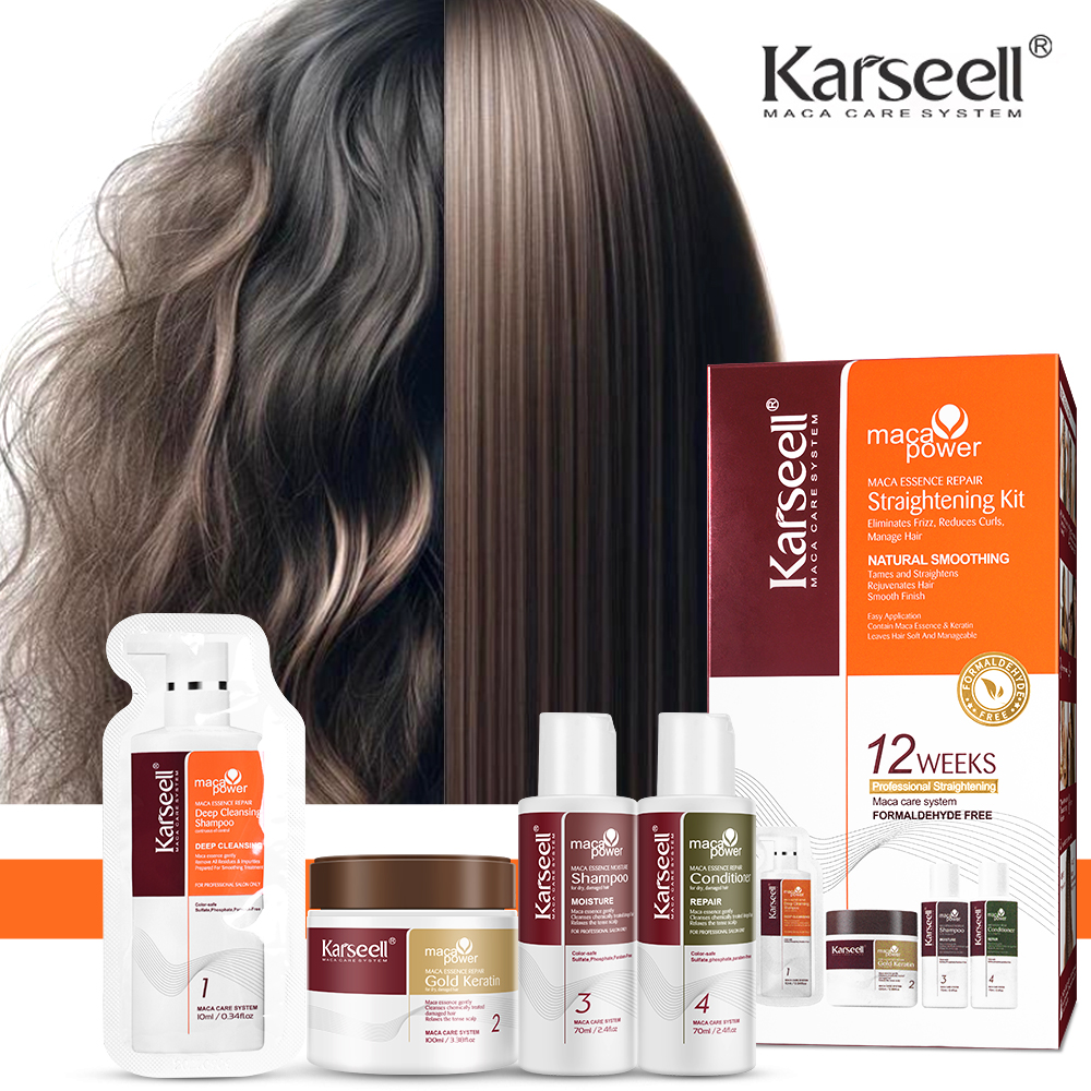 Karseell Gold Keratin Hair Mas - Keratin Treatment Set avis et prix