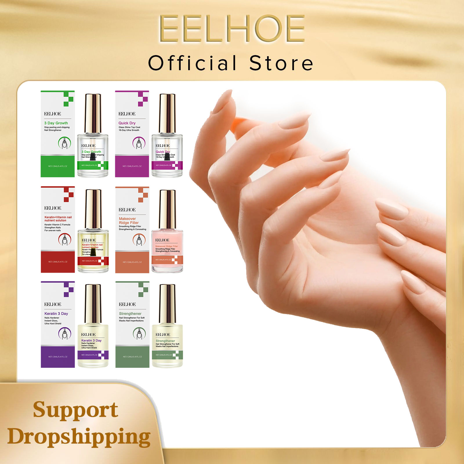 EELHOE 3 Days Keratin Nail Rep - Keratin Treatment Set avis et prix