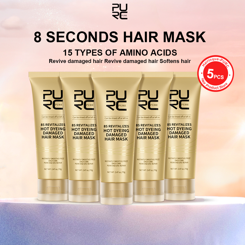 PURC Hair Mask Set 8 Seconds I - Keratin Treatment Set avis et prix