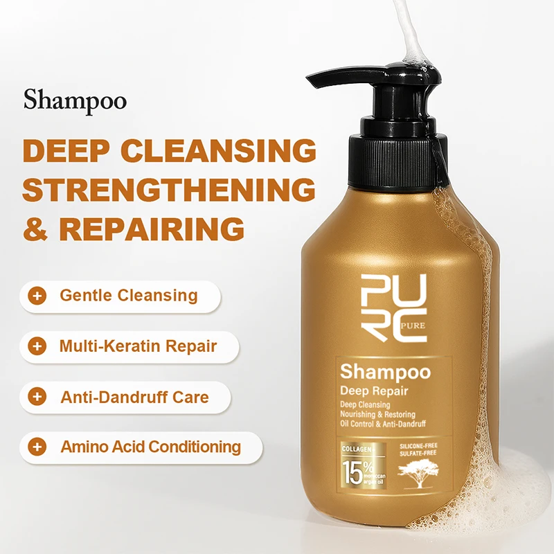 PURC Morocco Argan Oil Shampoo - Keratin Treatment Set avis et prix