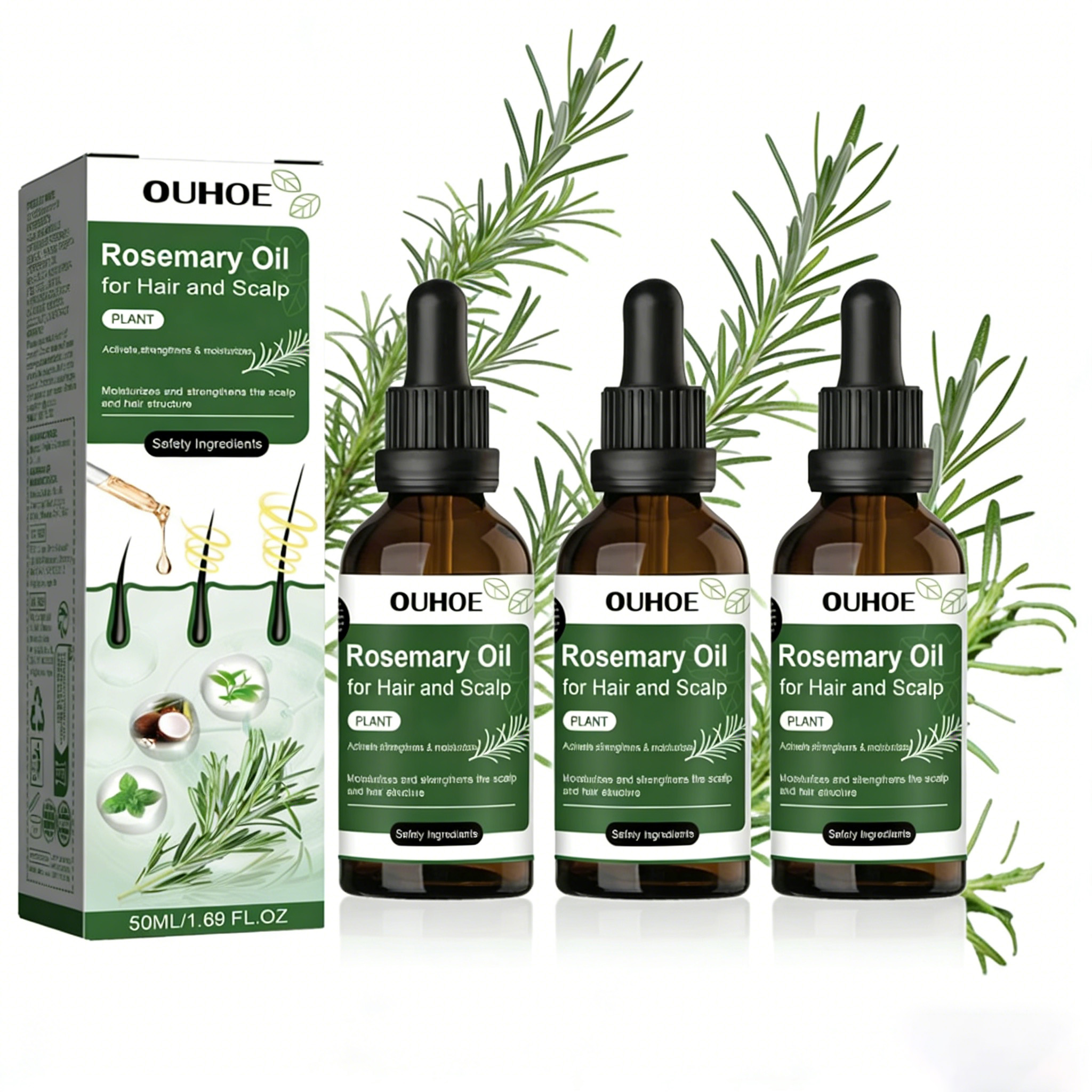 Rosemary Hair Growth Oil Hair  - Hair Care Indian avis et prix