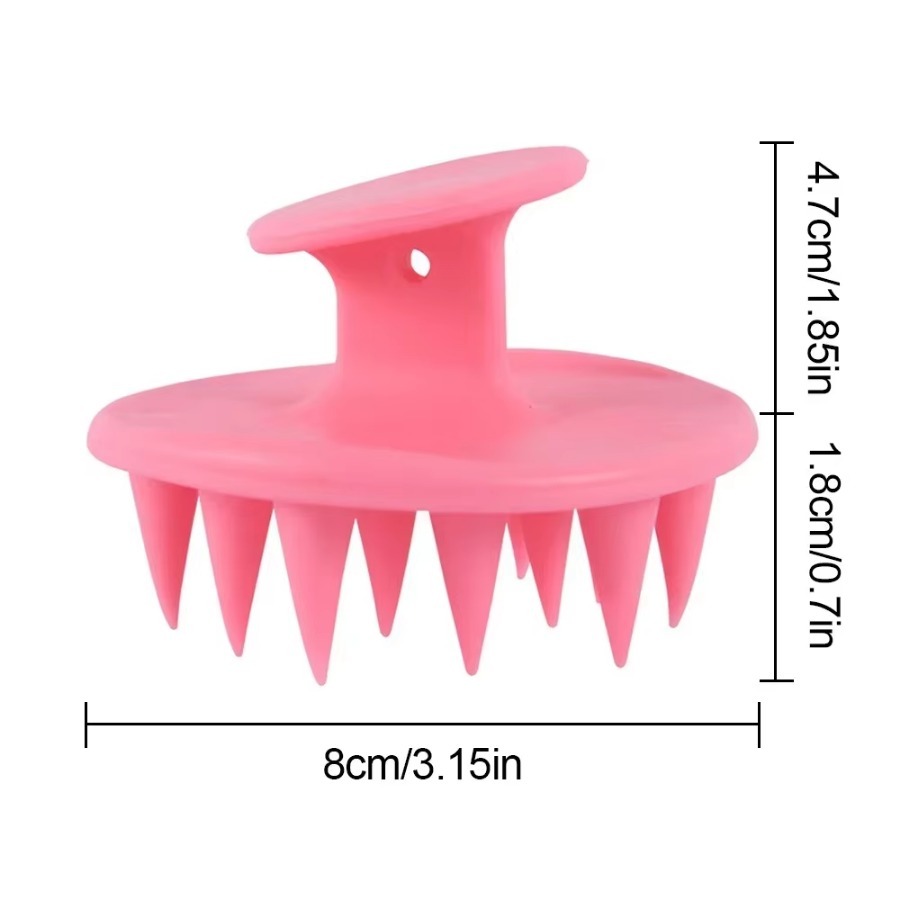1pcs Silicone Hair Massage Bru - Hair Care In Salon avis et prix