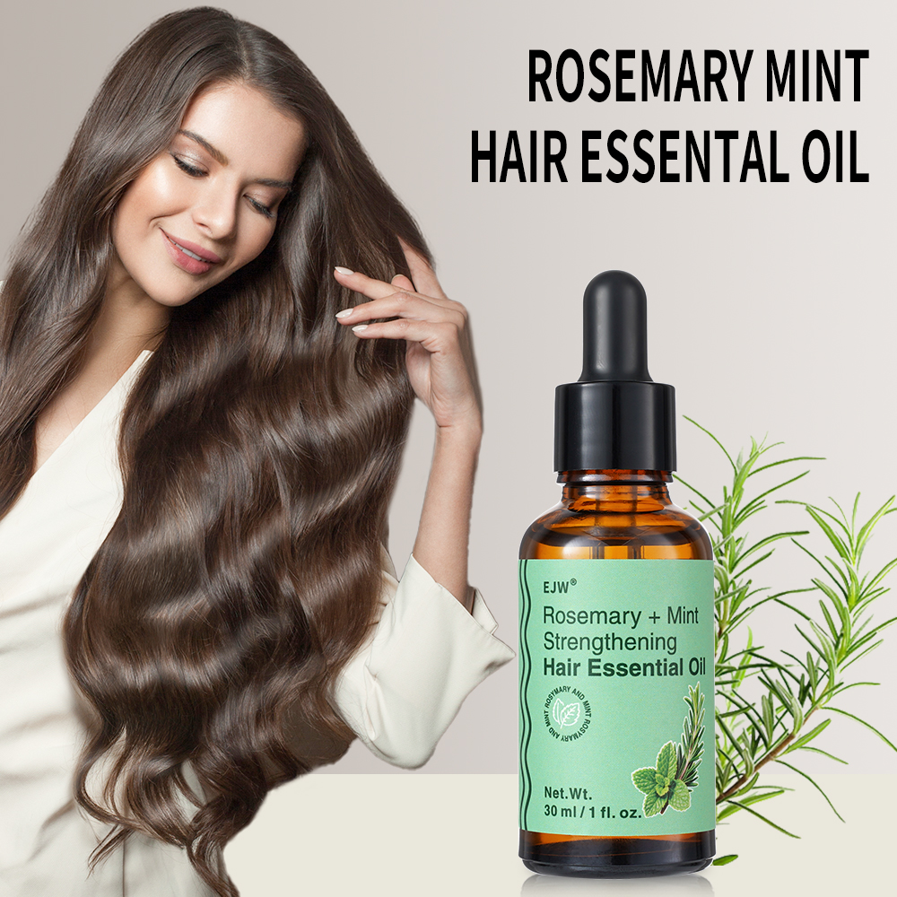 Rosemary & Mint Hair Oil - Str - Hair Care For Dry And Frizzy Hair avis et prix