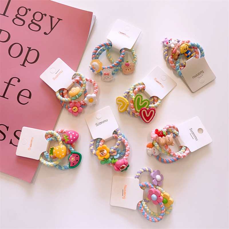 3pcs/set Kids Kawaii Flower Fr - Hair Care Gift Set avis et prix
