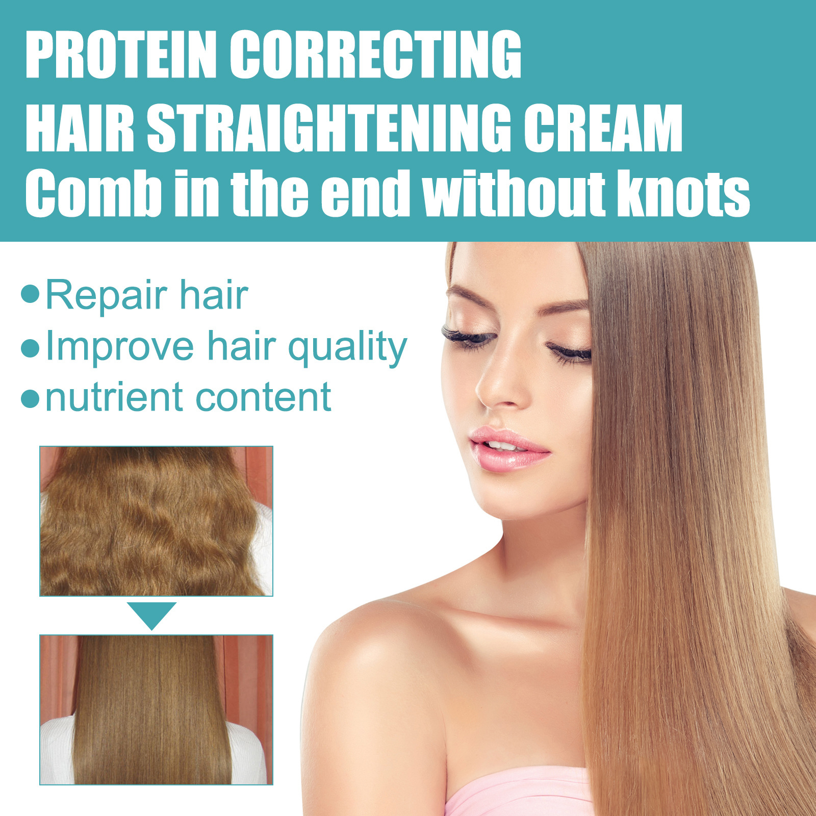 Keratin Hair Straightening Cre - Keratin Treatment Set avis et prix