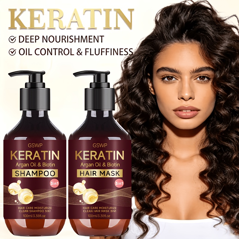 GSWP 3 in1 Keratin Argan Oil & - Keratin Treatment Set avis et prix