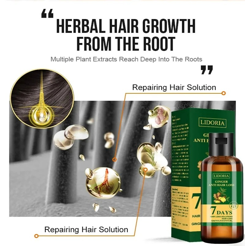 Ginger Hair Growth Products Fa - Hair Care For Dry And Frizzy Hair avis et prix