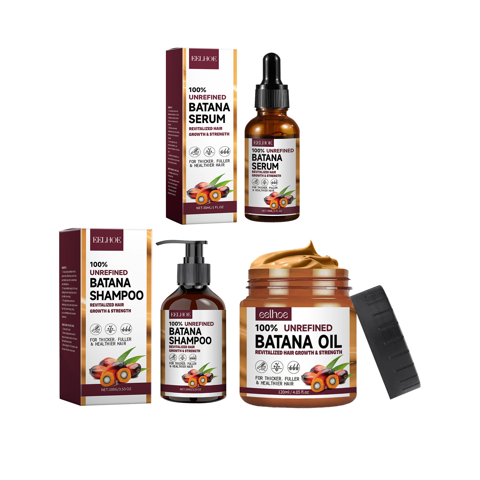 EELHOE Natural Batana Oil Deep - Keratin Treatment Set avis et prix