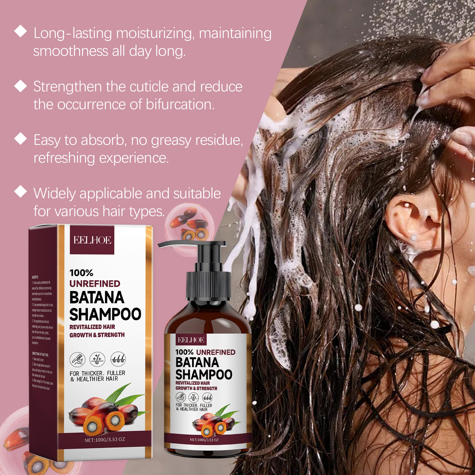 EELHOE Natural Batana Oil Deep - Keratin Treatment Set avis et prix