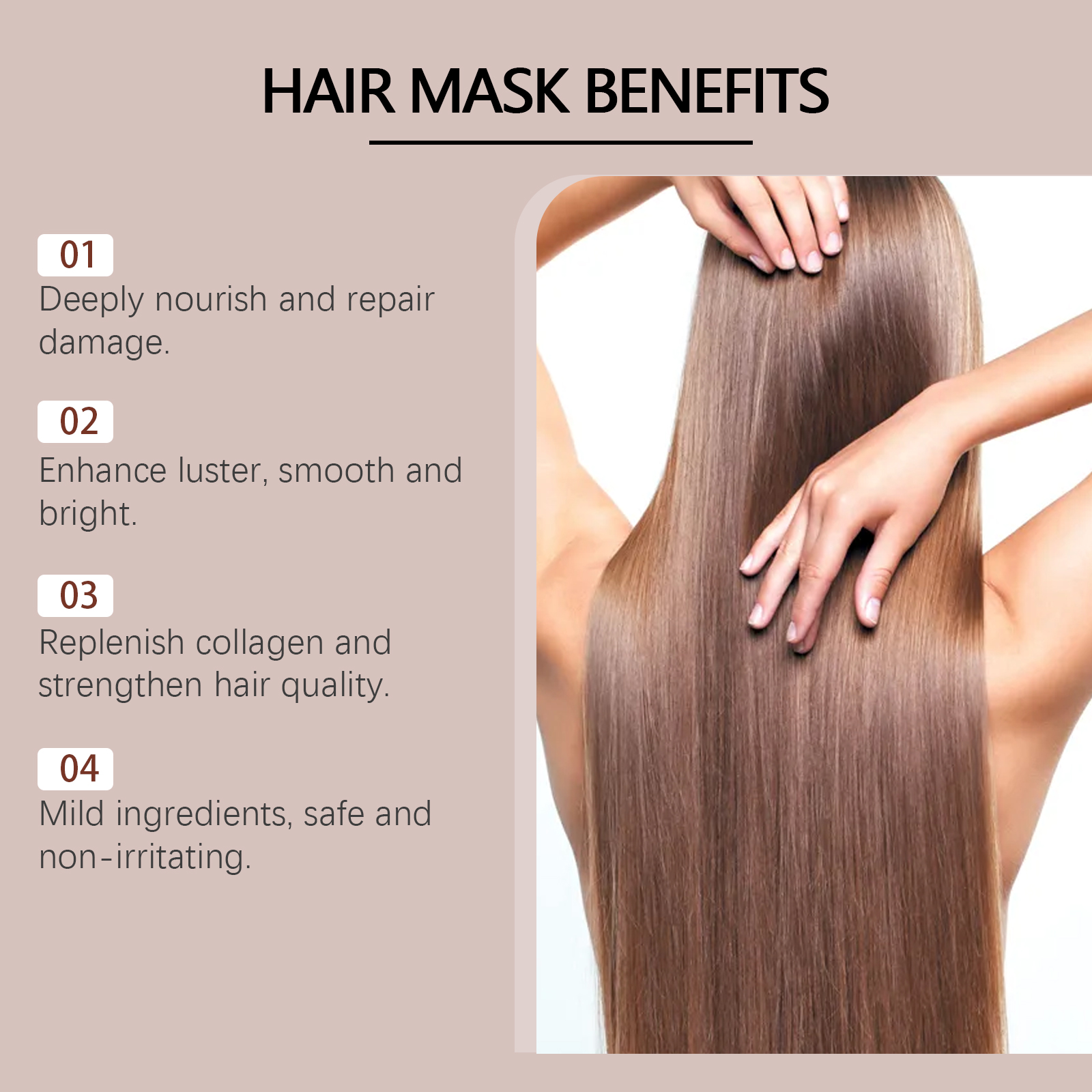 Collagen Hair Mask Keratin Tre - Hair Care For Dry And Frizzy Hair avis et prix