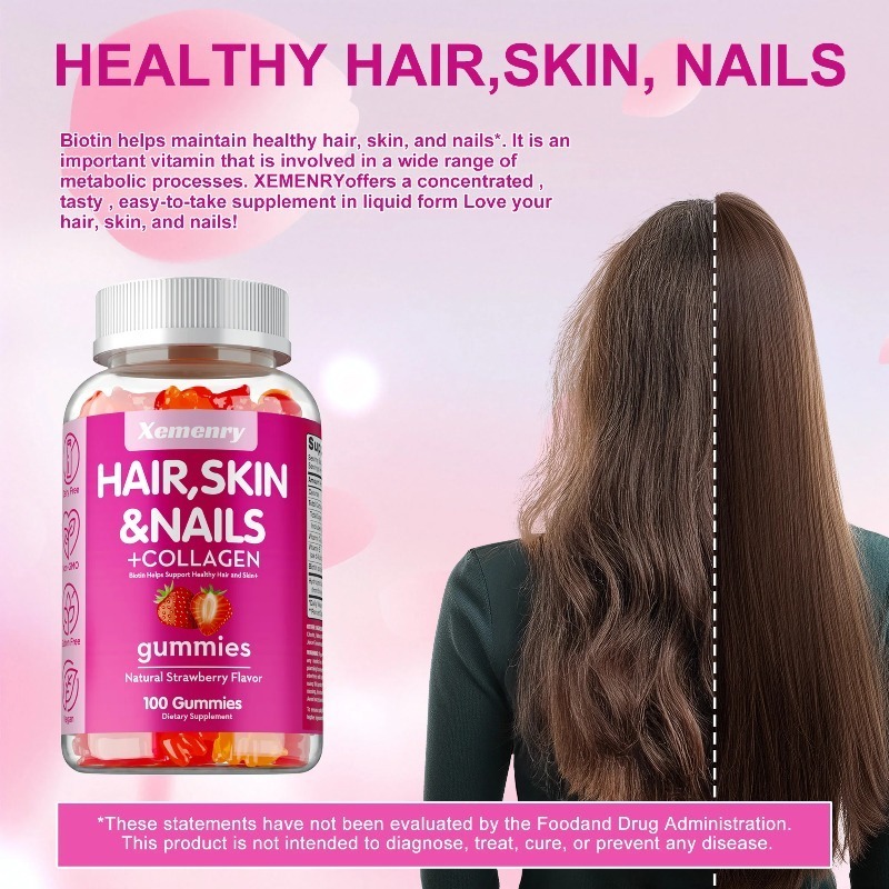 Hair, Skin & Nails Gummies - P - Hair Care Gummies avis et prix