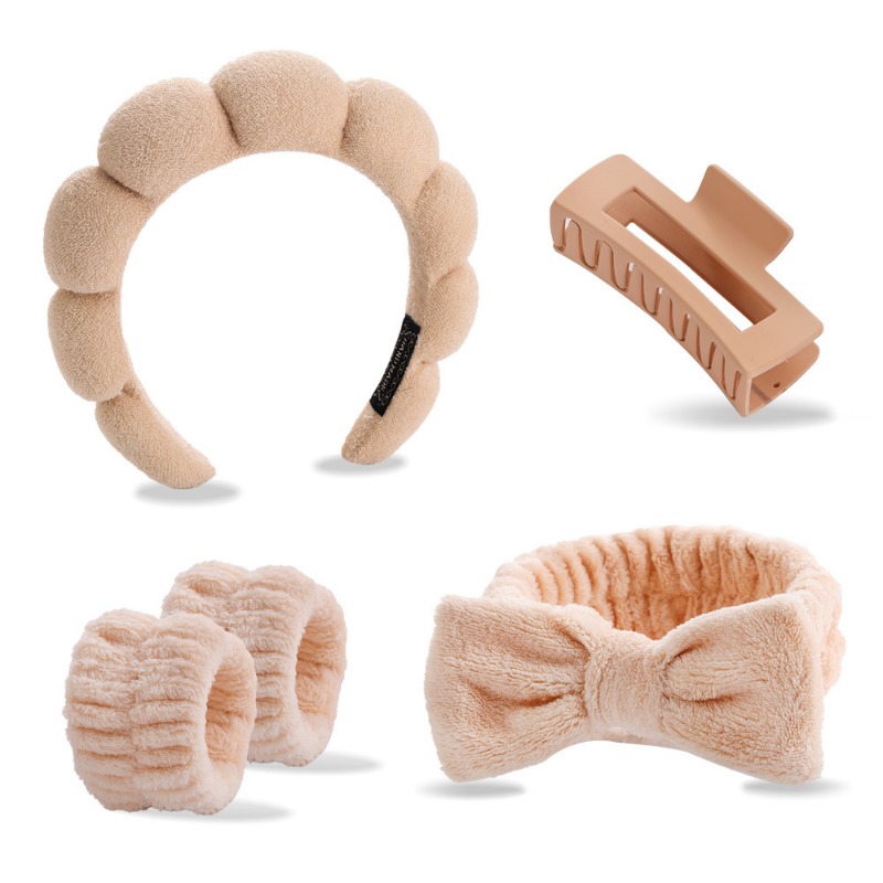5pcs/Set Spa Headband Wristban - Hair Care Gift Set avis et prix