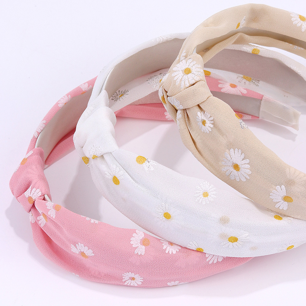 3pcs/set Daisy Pattern Headban - Hair Care Gift Set avis et prix