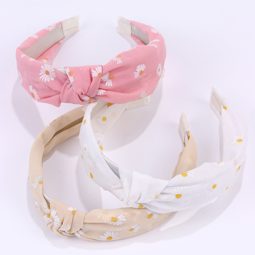 3pcs/set Daisy Pattern Headban - Hair Care Gift Set avis et prix