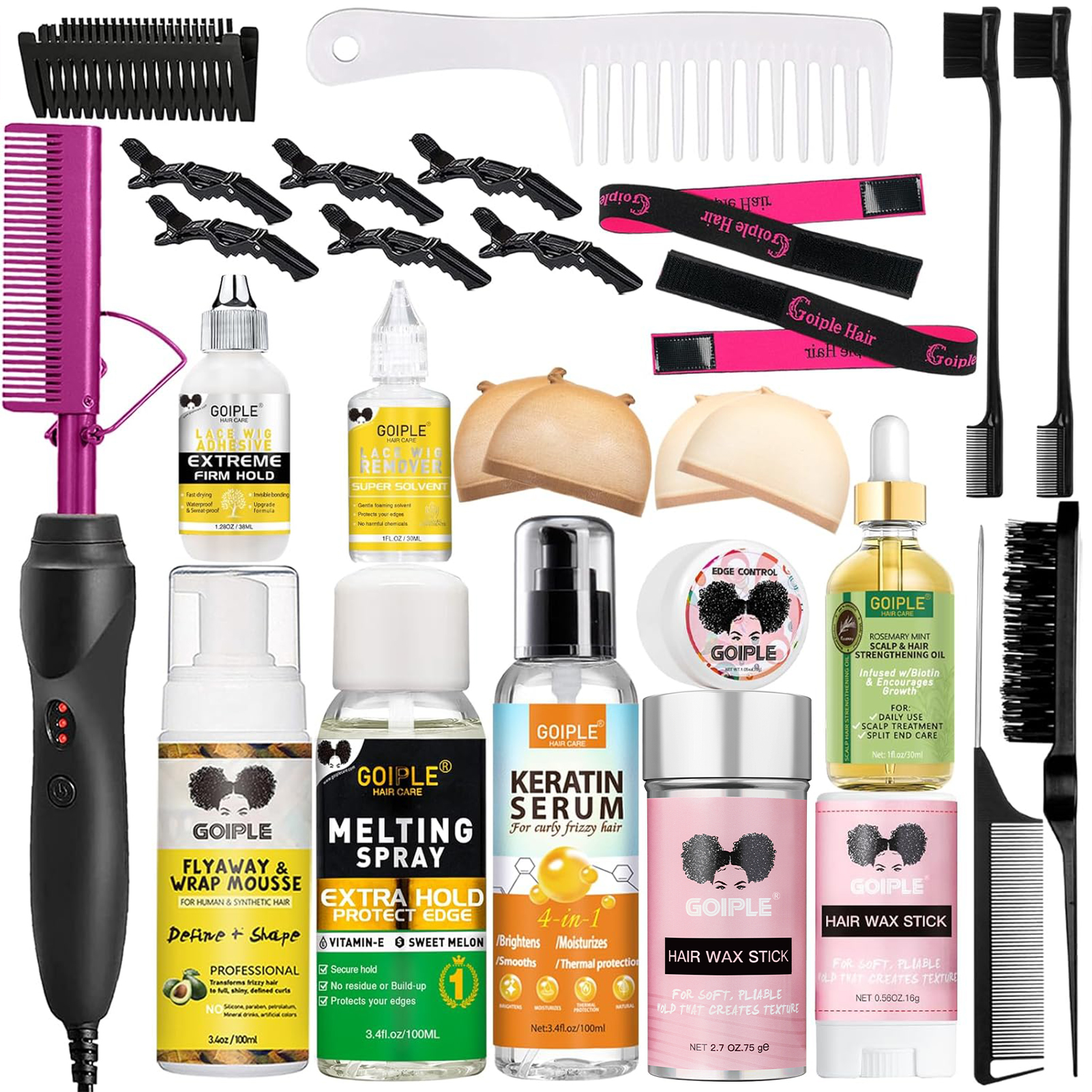 GOIPLE Professional Wig Instal - Keratin Treatment Set avis et prix