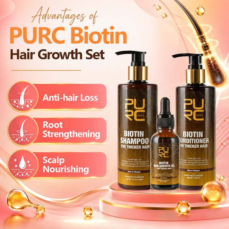 PURC Biotin Hair Growth Oil Sh - Keratin Treatment Set avis et prix