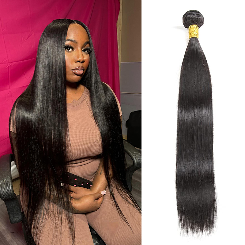 100g/pcs Straight Human Hair B - Hair Care Indian avis et prix