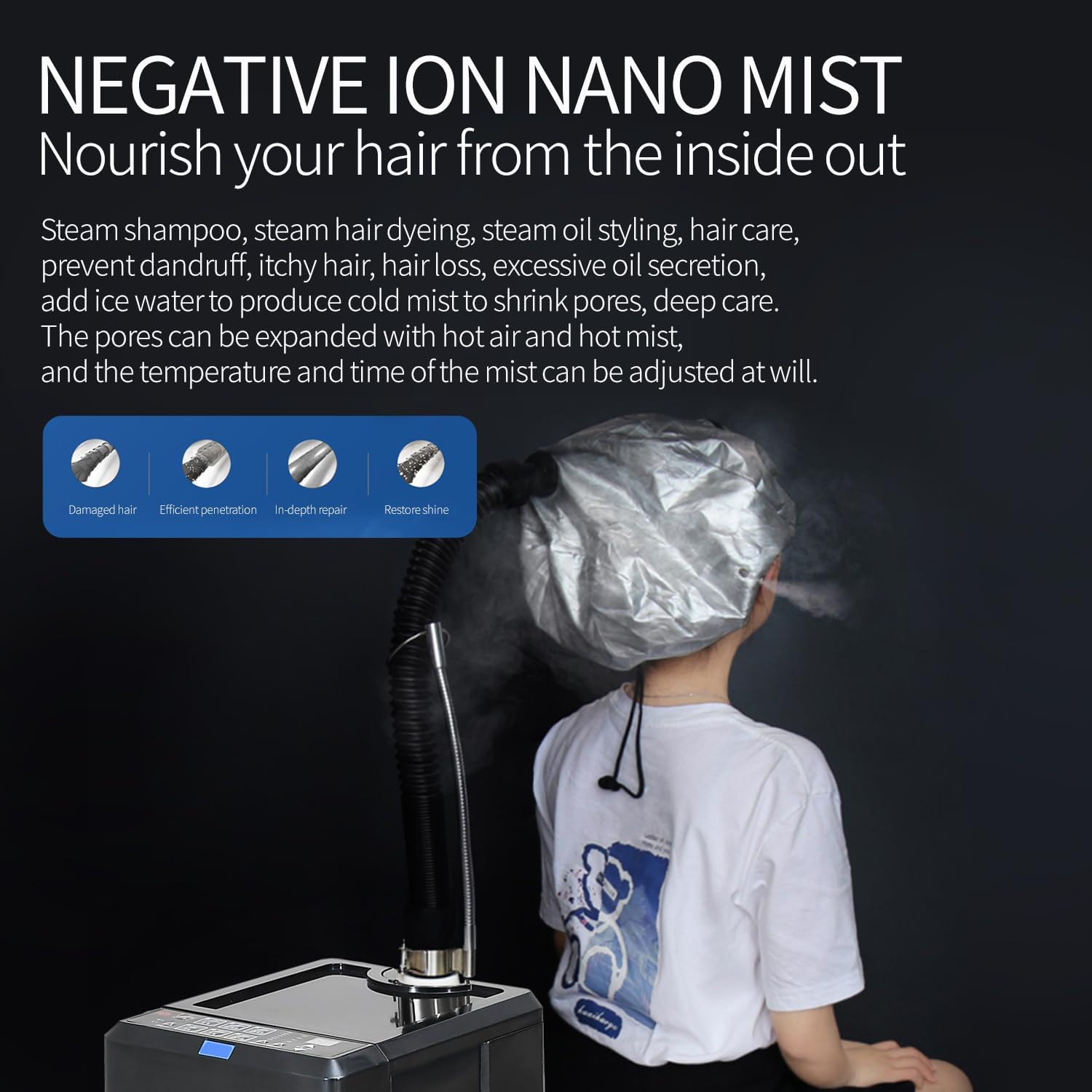 Professional Steam Perm Machin - Hair Care In Salon avis et prix