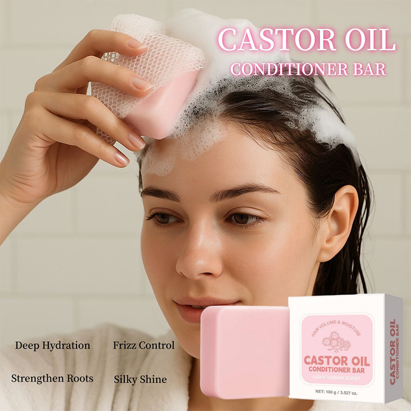 Castor Oil Conditioner Soap Ba - Hair Care For Dry And Frizzy Hair avis et prix